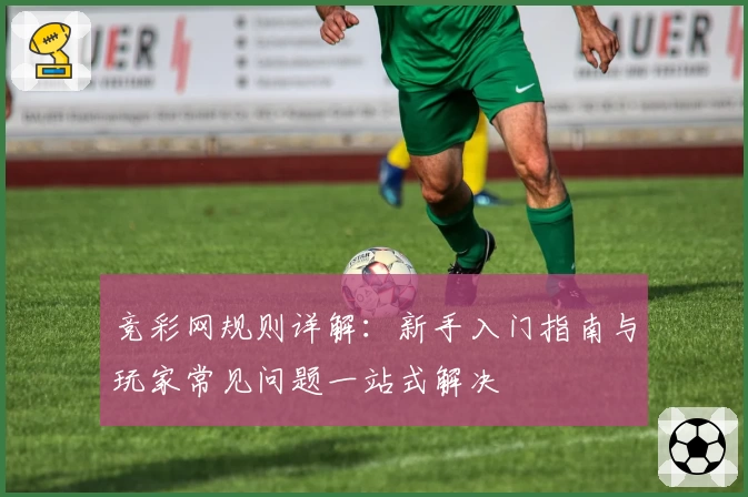 竞彩网规则详解:新手入门指南与玩家常见问题一站式解决